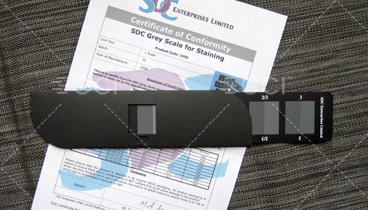 SDC ISO Standard Faded Grey Card